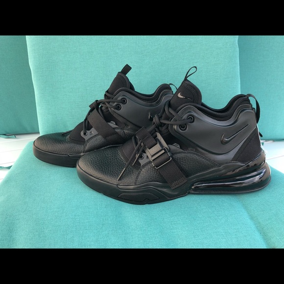 Nike Other - Nike Air Force 270 Triple Black Sneakers